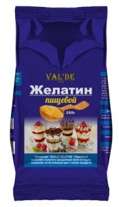 Желатин гранулированный 180 bloom VALDE, 500 г