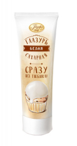 Помадка сахарная "Сахарная глазурь" белая Парфэ, 120 г