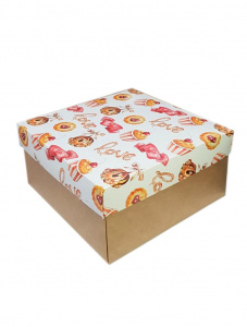 Коробка для подарков Love, 20*20*10 см