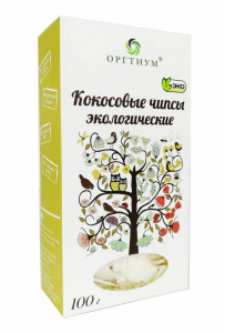 Кокосовые чипсы Оргтиум, 100 г