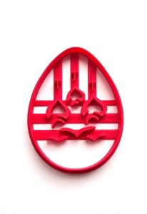 Форма для вырезания печенья Яйцо с Храмом, d=11 см