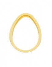 Форма для вырезания печенья Яйцо, d=8 см