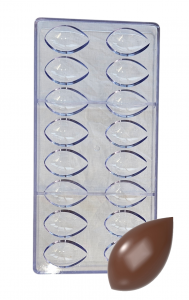 Форма для конфет пластиковая Капля, 16 ячеек