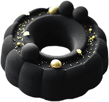 Шоколадный аэрозоль мини Dolce Velluto черный, 150 мл