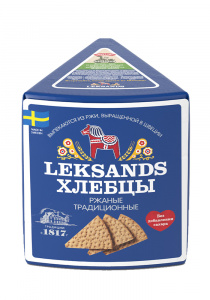 Хрустящие хлебцы Leksands ржаные Традиционные, 200 г