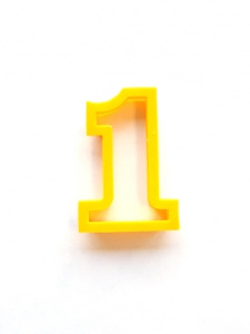 Форма для вырезания печенья Цифра 1, d=8 см