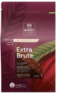 Какао-порошок алкализованный 22-24% Cacao Barry Extra Brute, 1 кг