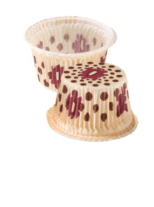 Форма бумажная МАФФИН ЦВЕТОК 50/36, 30 шт