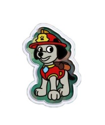 Набор для вырезания печенья: форма и трафарет Маршал, d=9 см