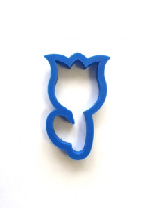 Форма для вырезания печенья Тюльпан, d=8 см