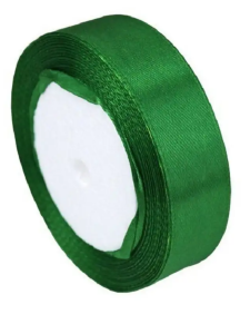 Лента атласная ТЕМНО-ЗЕЛЕНАЯ 2 см, намотка 23 метра Лента атласная ТЕМНО-ЗЕЛЕНАЯ 2 см, намотка 23 метра