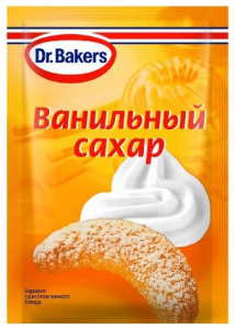 Сахар со вкусом ванили Dr.Bakers, 8 г