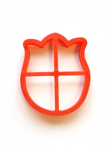 Форма для вырезания печенья Тюльпанчик, d=10 см