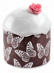 Форма для кулича БАБОЧКИ d134xh100 мм, 1 шт.