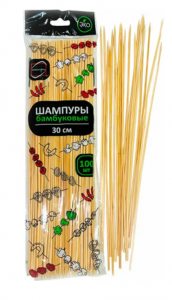 Набор бамбуковых шпажек 30 см, 100 шт
