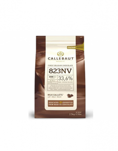 Шоколад Молочный 33,6% в каллетах Barry Callebaut, 2,5 кг