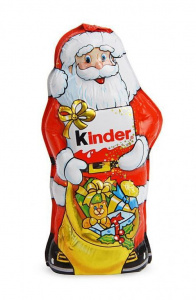 Шоколадный Дед Мороз Kinder, 110 г