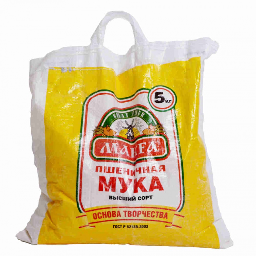 Мука хлебопекарная MAKFA — натуральный продукт для всех видов выпечки