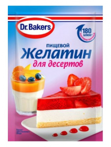 Желатин пищевой Dr.Bakers, 10 г