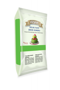 Сахарная мастика Polen зеленая, 500 г Сахарная мастика Polen зеленая, 500 г