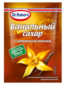 Ванильный сахар Dr.Bakers с натуральной ванилью, 15 г