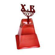 Пасочница пластиковая мини и подсвечник (для приготовления творожной пасхи 360 г), Домашняя кухня