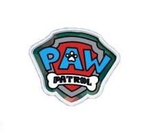 Набор для вырезания печенья: форма и трафарет Эмблема Щенячьего патруля, d=9 см