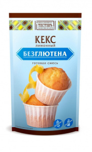 Смесь для приготовления лимонного Кекса безглютеновая, 250г