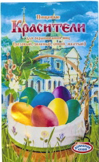 Сухие красители для декорирования пасхальных яиц 4 цвета Домашняя кухня
