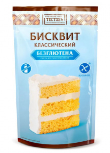 Смесь сухая безглютеновая Ванильный бисквит, 250 г