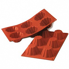 Форма силиконовая СИЛИКОНФЛЕКС Бриошь большая SF034 Silikomart