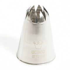 Насадка кондитерская ЗАКРЫТАЯ ЗВЕЗДА (BC330M) Martellato Насадка кондитерская ЗАКРЫТАЯ ЗВЕЗДА (BC330M) Martellato