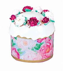 Форма для кулича ПИОНЫ d134*h100 мм, 1 шт. Форма для кулича ПИОНЫ d134*h100 мм, 1 шт.