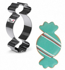 Форма для вырезания печенья Конфета, 10*4,9 см Форма для вырезания печенья Конфета, 10*4,9 см