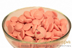 Шоколад со вкусом клубники в каллетах Barry Callebaut, 250 г
