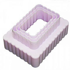 Набор форм для печенья двухсторонних Прямоугольник, 3 шт Набор форм для печенья двухсторонних Прямоугольник, 3 шт