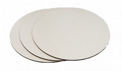 Подложка ЛХДФ 3 мм 24 см белая круглая Подложка ЛХДФ 3 мм 24 см белая круглая