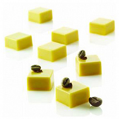 Форма силиконовая микро КВАДРАТ №35 белая Silikomart