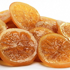 Апельсиновые засахаренные дольки АМБРОЗИО, 100 г
