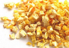 Апельсин с цедрой сублимационной сушки, кусочки 1-5 мм, 35 г
