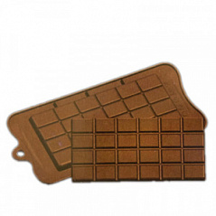Форма силиконовая для шоколада ПЛИТКА 16*7,8 см