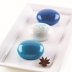 Форма силиконовая МИНИ КАПЛЯ серая Silikomart