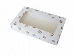 Коробка для печенья Снежинки на 2 шт.