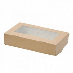 Коробка для печенья/зефира ECO Tabox 500 GL, 16,5*7*4 см