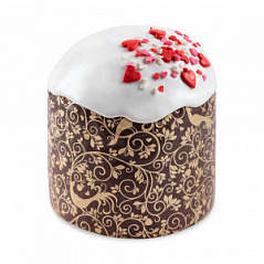 Форма для кулича РАЙСКИЙ САД d134*h100 мм, 1 шт.