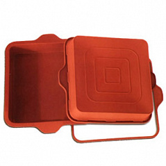 Форма силиконовая УНИФЛЕКС Пирог квадратный Silikomart