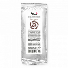 Мастика сахарная ванильная коричневая Топ Продукт 100 г