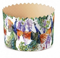 Форма для кулича ПАВЛИНЫ d90*h90 мм, 1 шт.