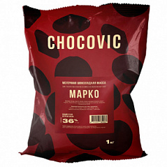 Шоколад Молочный 36% Марко Chocovic, 1 кг Шоколад Молочный 36% Марко Chocovic, 1 кг