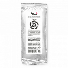 Мастика сахарная ванильная черная Топ Продукт 100 г